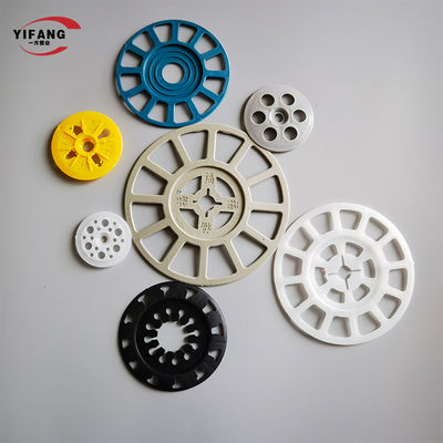 rondelle di riparazione del pannello isolante del PE di 60mm pp, dischi di riparazione dell'isolamento di plastica
