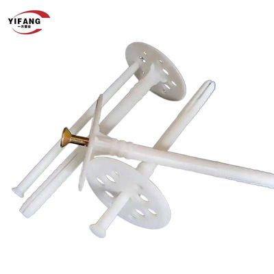 Bulloni d'ancoraggio di plastica del PE pp, guida rossa di nylon Hood Style della spina di parete piccola