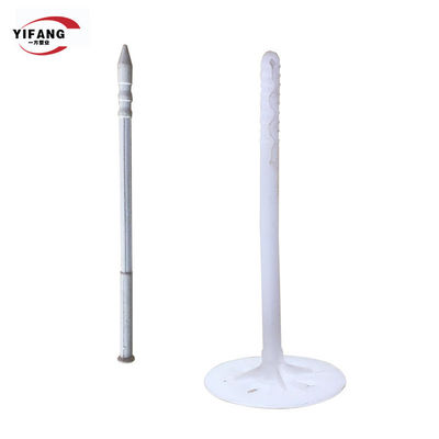 Ancore di plastica dell'isolamento di Grey Pp Material 50mm della parete