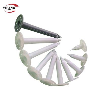 Ancore di plastica dell'isolamento della parete del chiodaio del gas dell'HDPE