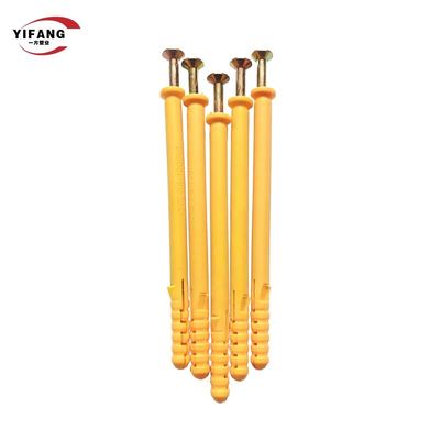 Tipo concreto deformazione facile del chiodo delle spine di parete dell'ancora di espansione della plastica piccola