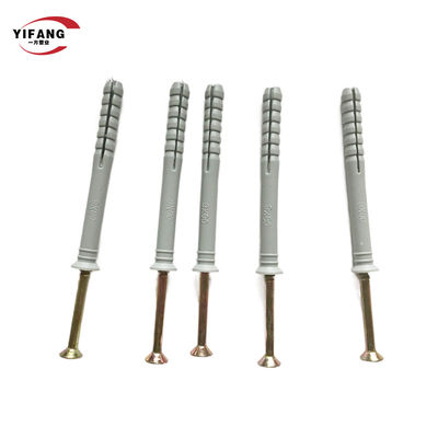 Resistenza di plastica d'acciaio galvanizzata di scossa dell'ancora di espansione della spina di parete