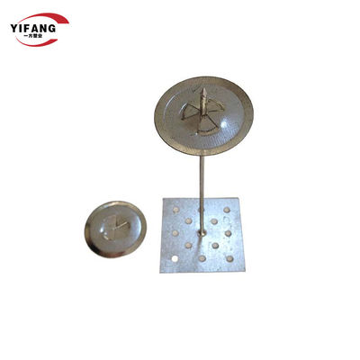 Lana di roccia dell'isolamento 25*25 del ferro galvanizzato che ripara Pin