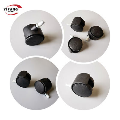 Ruote di nylon della macchina per colata continua del rullo 50mm del piatto dell'OEM per mobilia