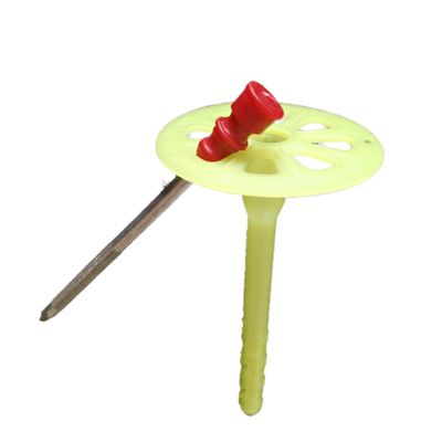 ancore di plastica dell'isolamento delle riparazioni 8x95mm della parete della costruzione del disco di 55mm