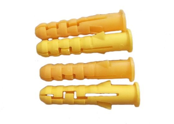 Bene durevole facendo uso di colore giallo espandentesi dell'ancora di plastica di 8mm