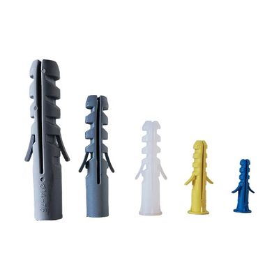 polietilene della spina di 10*50mm Gray Plastic Insulation Anchors Wall